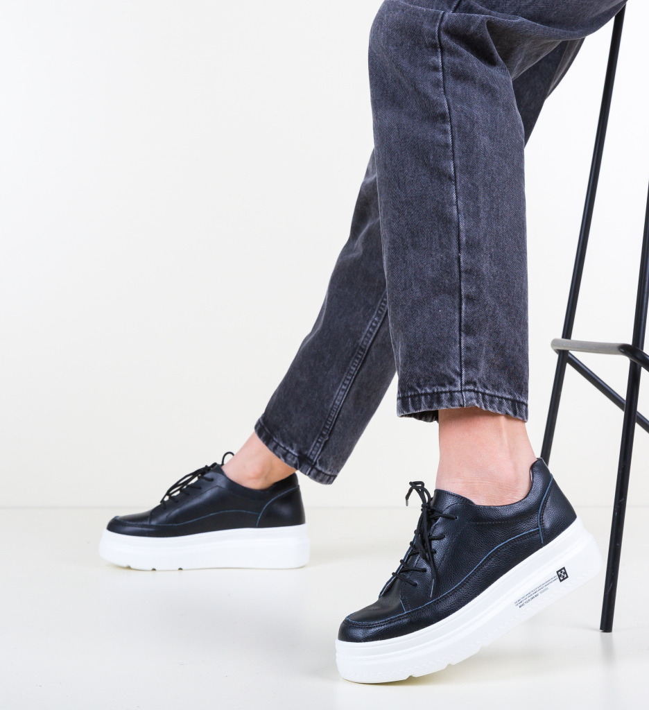 Pantofi Casual Figuer Negri
