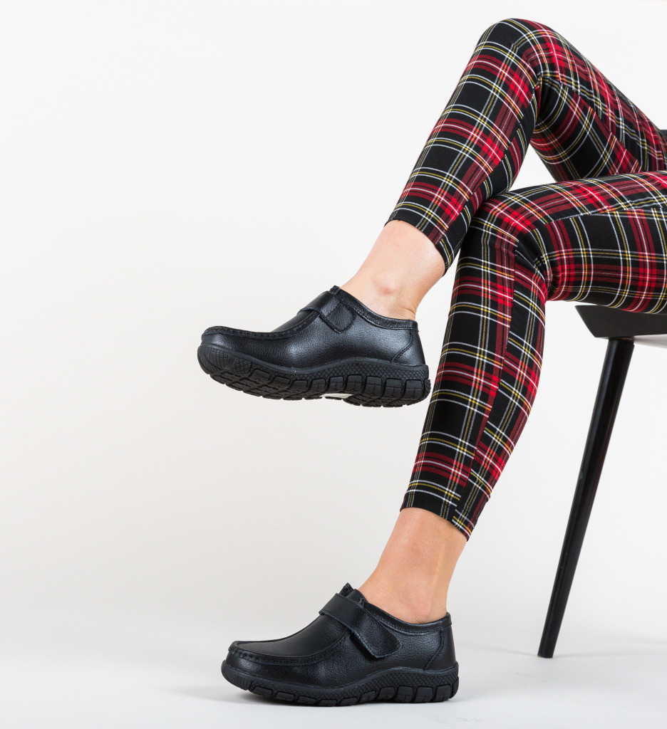 Pantofi casual kidd negri