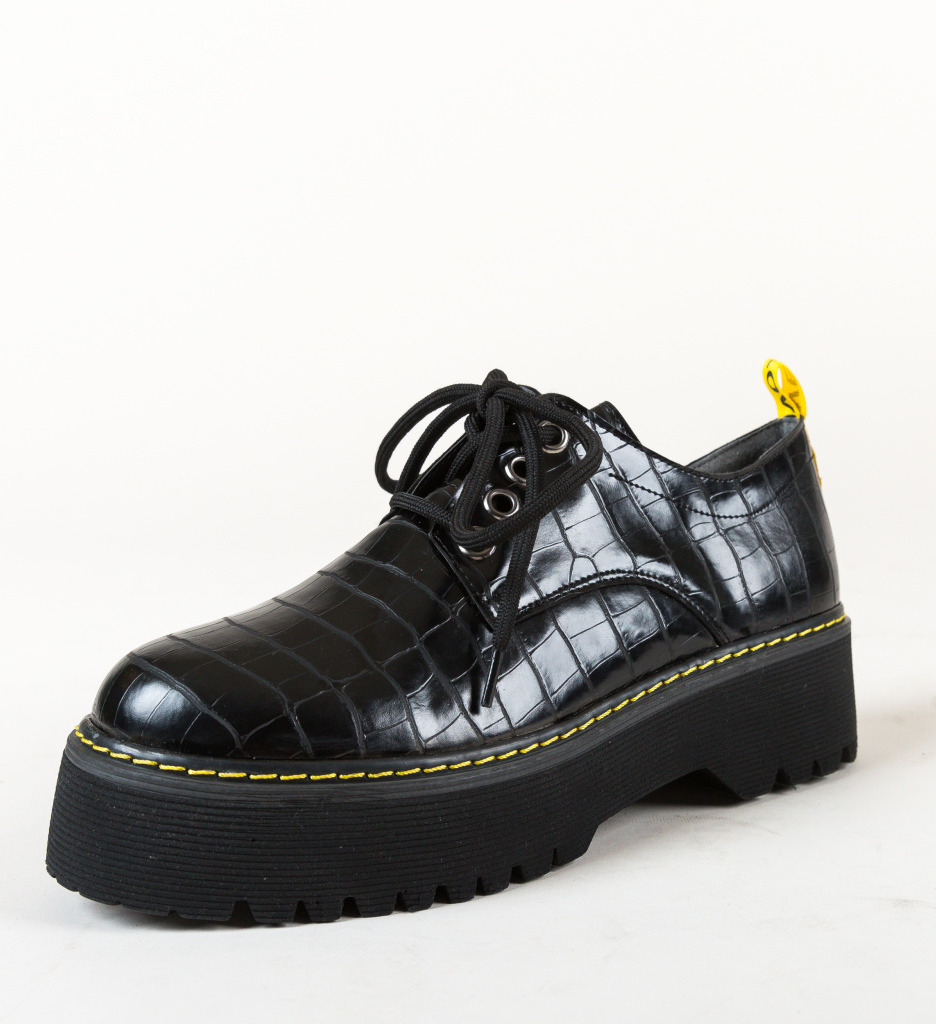 Pantofi Casual Night Negri 2