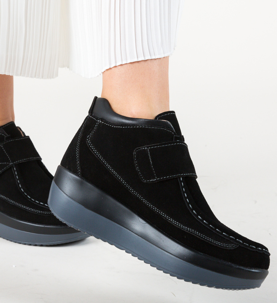 Pantofi casual zahraa negri