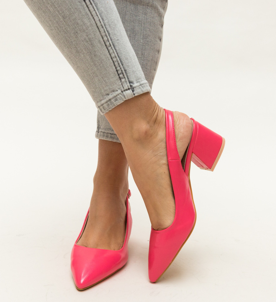 Pantofi roadster roz