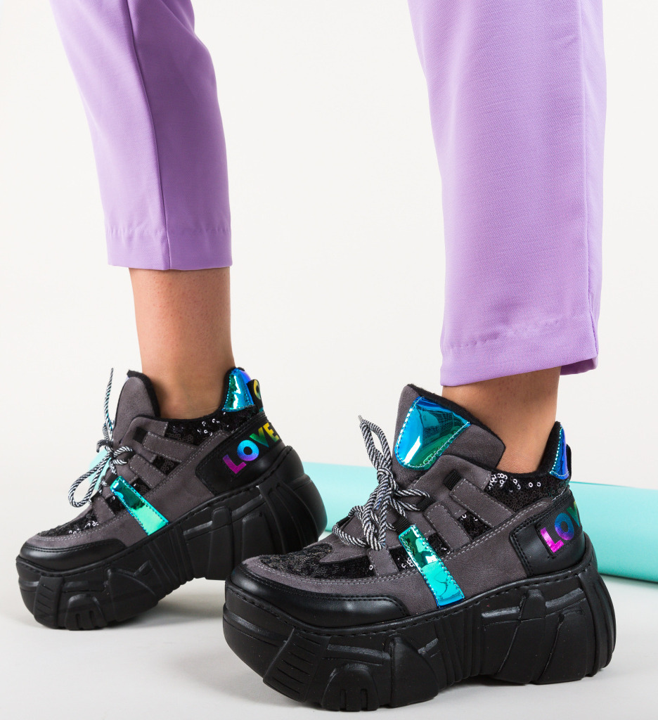 Pantofi sport bojak gri