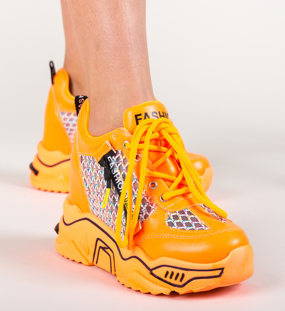 Pantofi Sport Sprank Portocalii