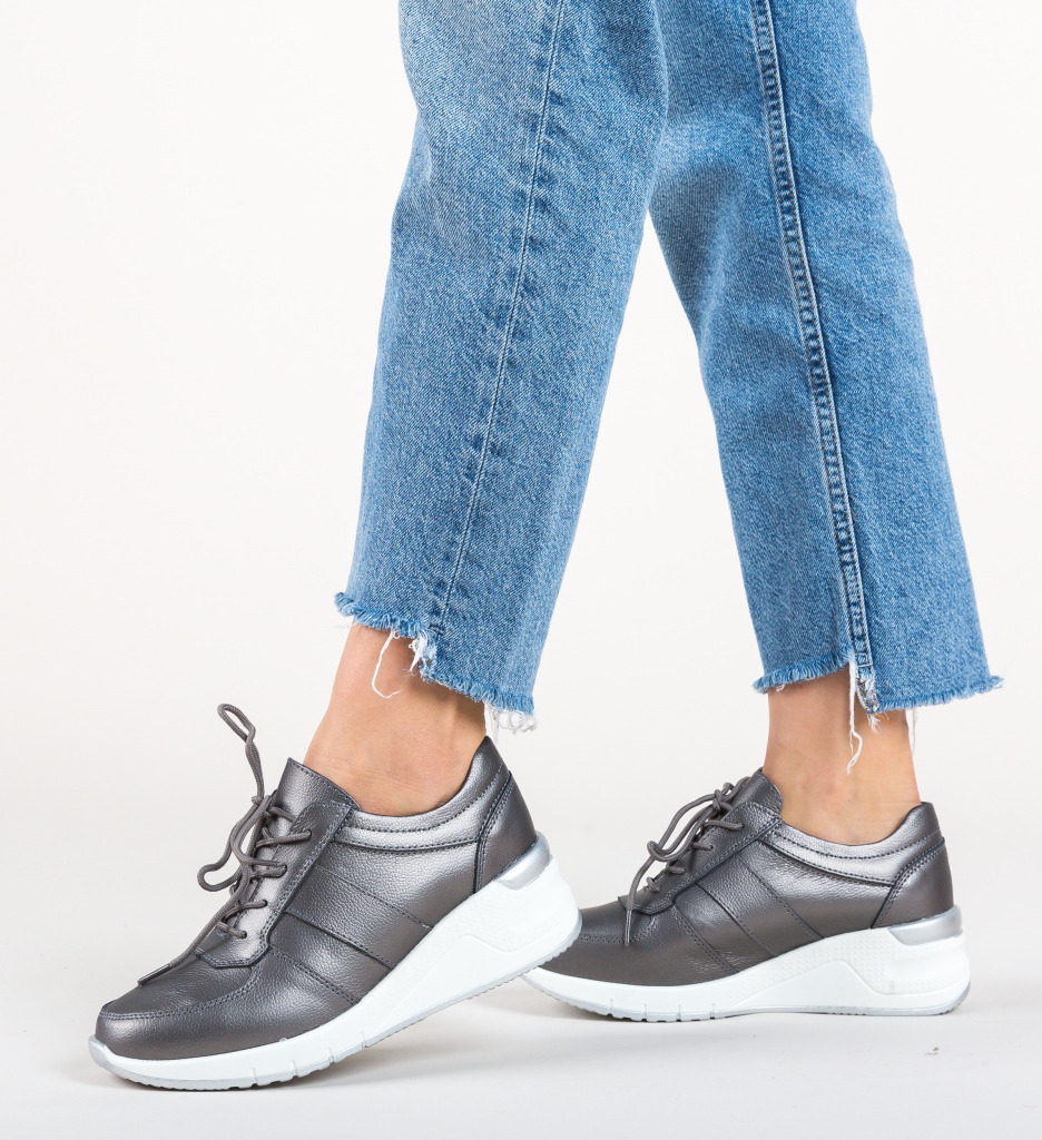 Pantofi sport yusha gri