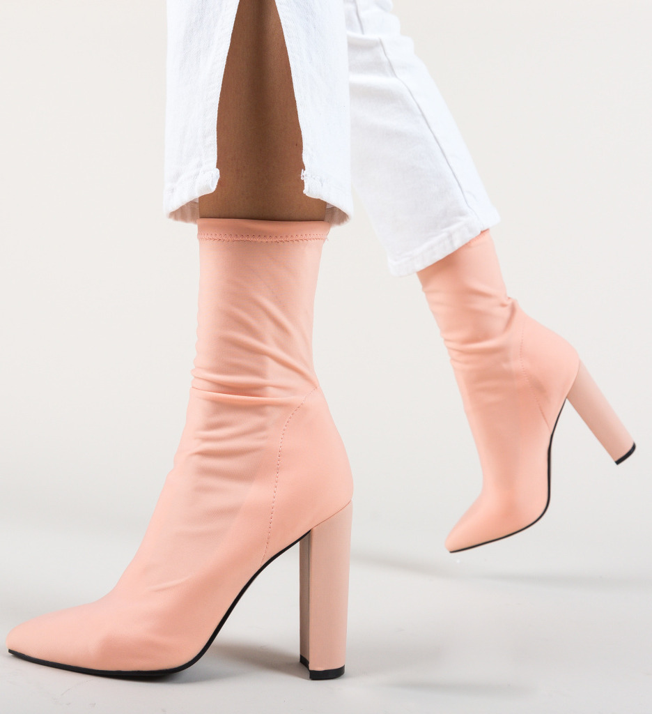 Botine beuf roz