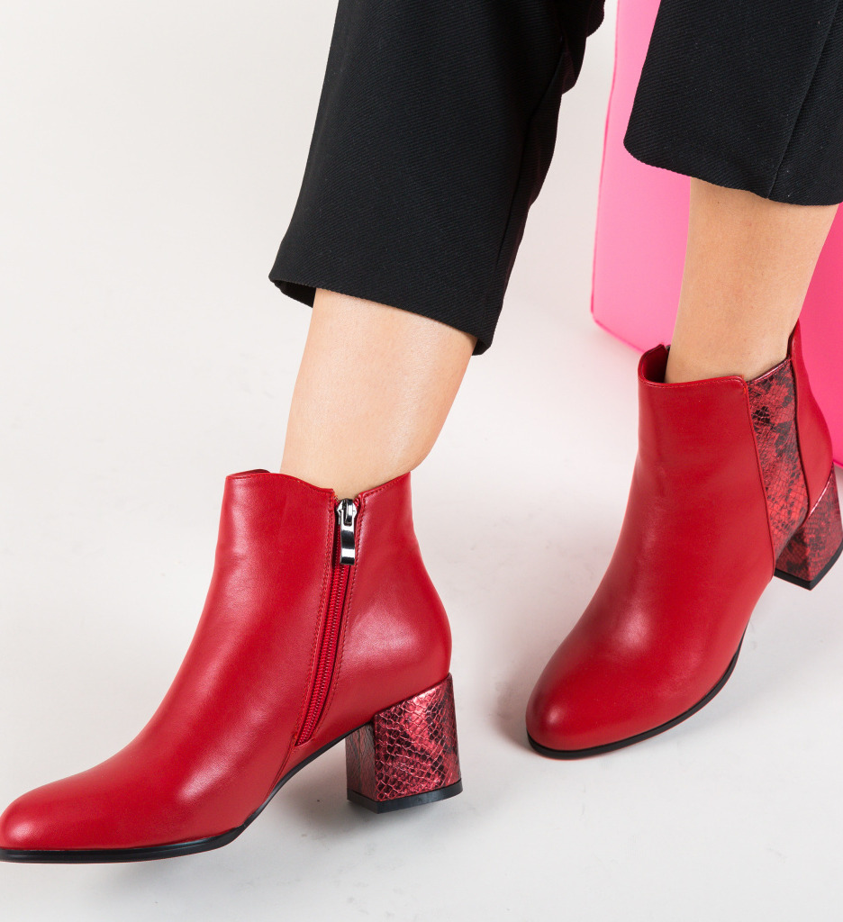 Botine deven rosii