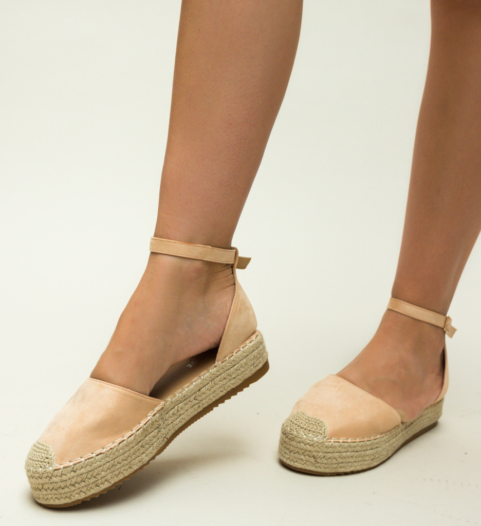 Espadrile arissa nude