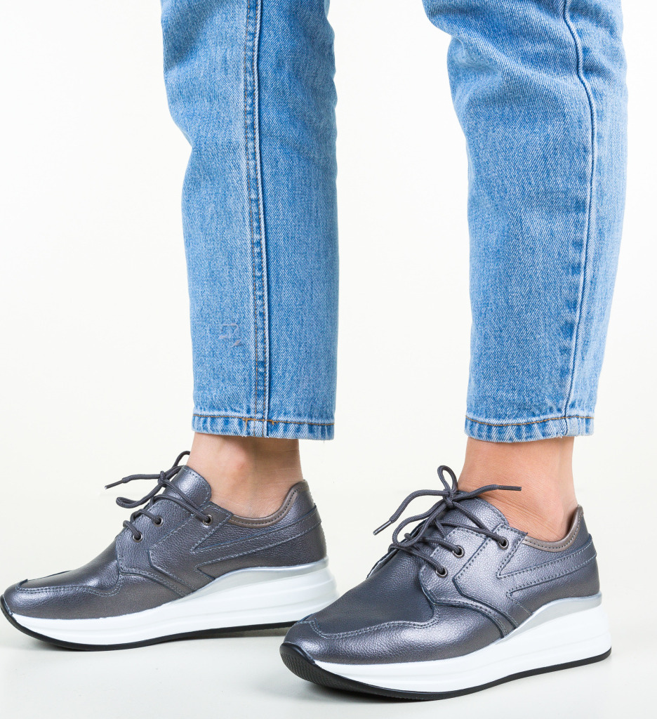 Pantofi Casual Arnol Gri