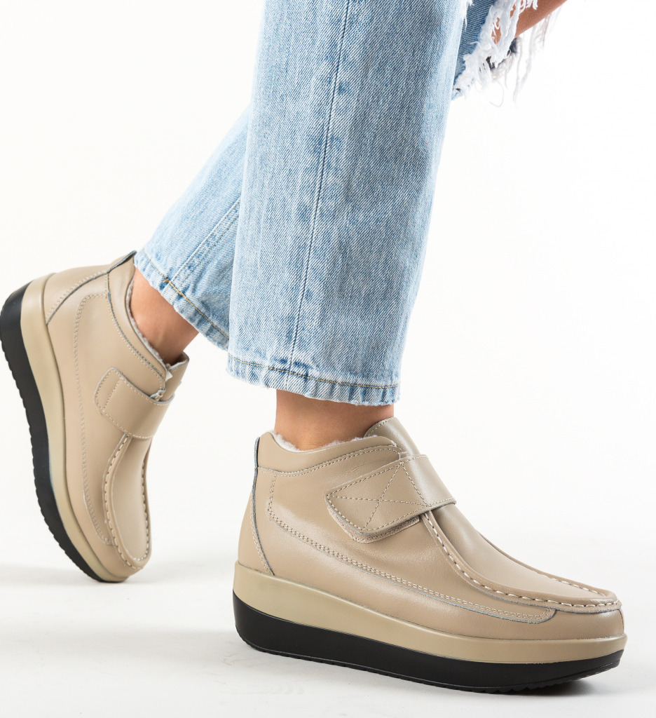 Pantofi Casual Jistry Bej