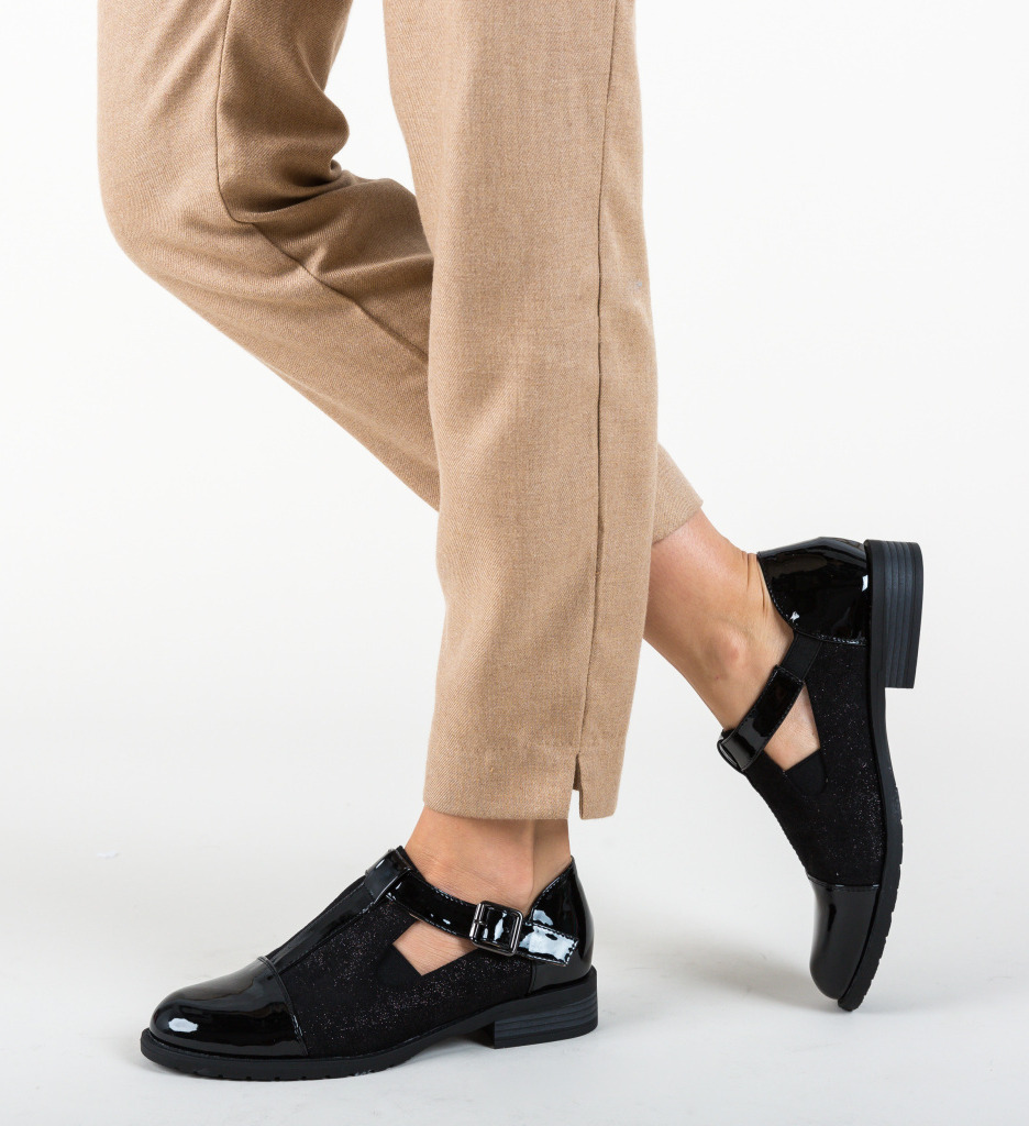 Pantofi casual oisin negri