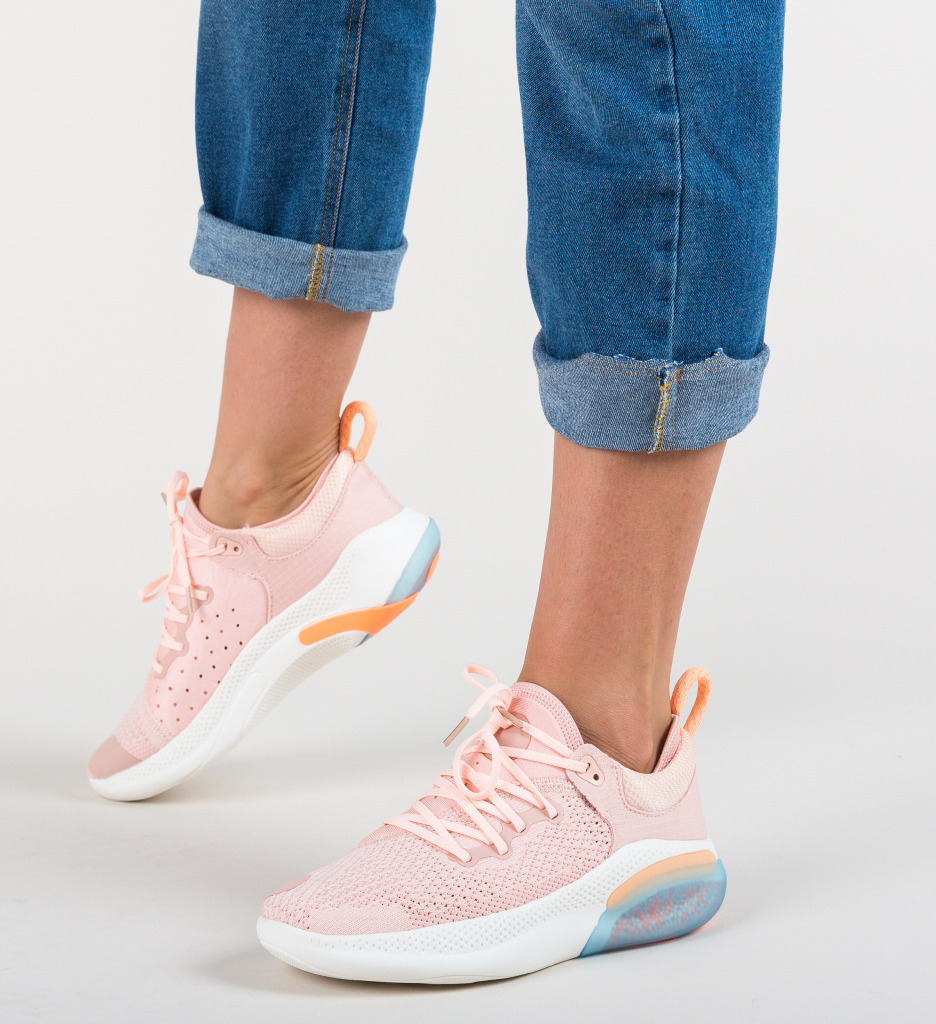 Pantofi sport salazar roz
