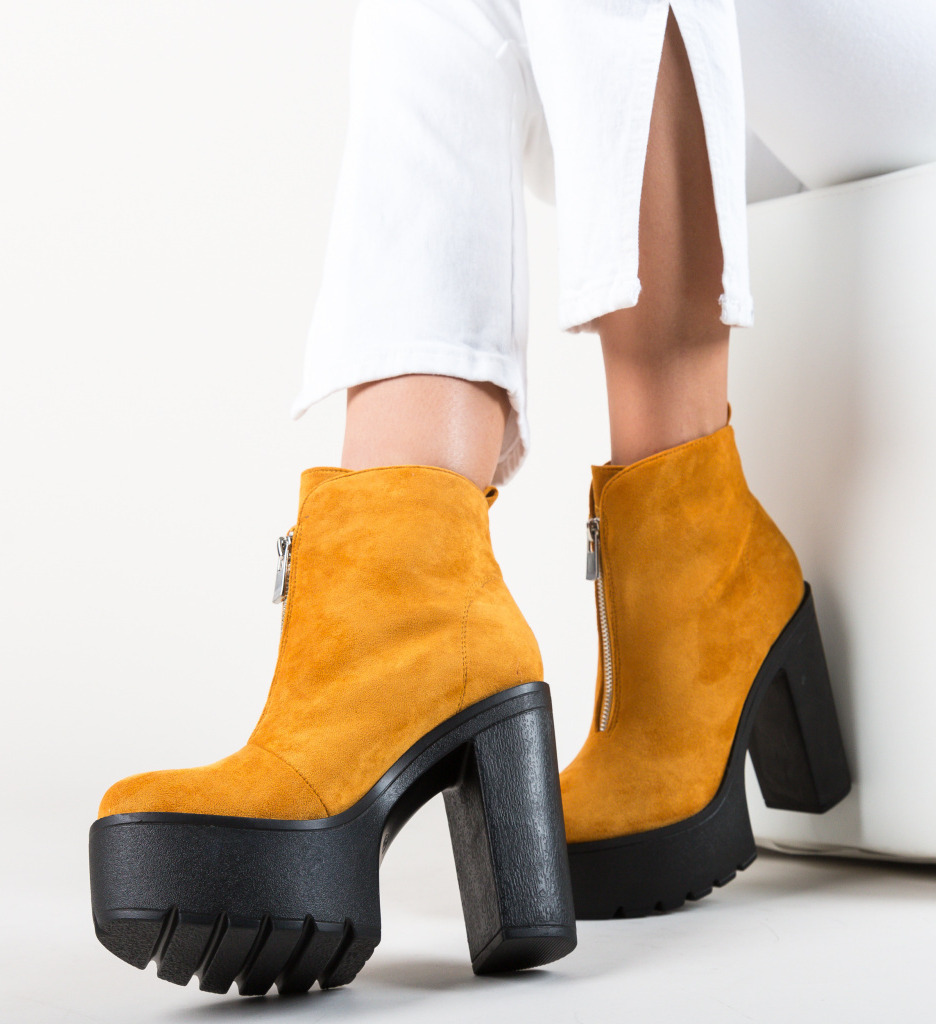 Botine abida galbene