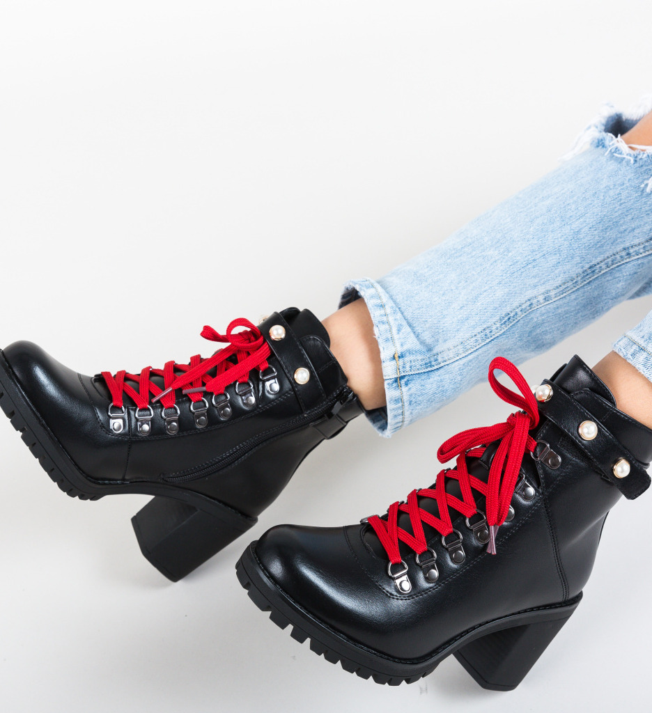 Botine ideas negre