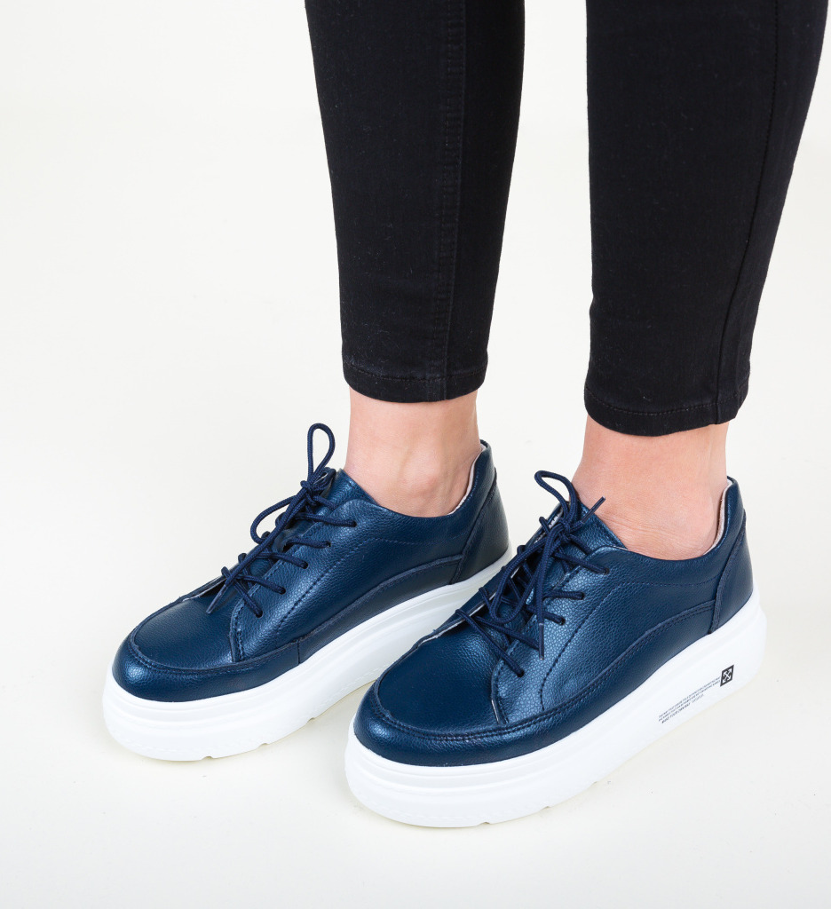 Pantofi Casual Figuer Bleumarin