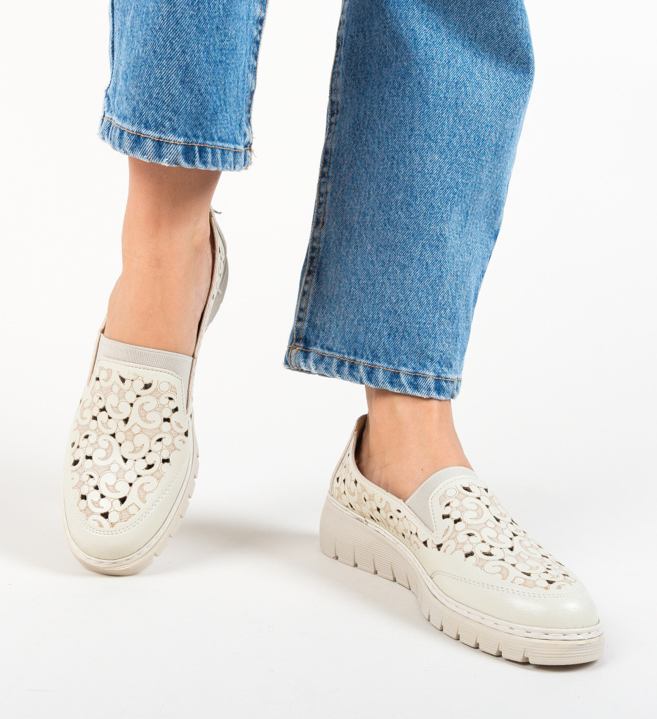 Pantofi casual ocasio gri