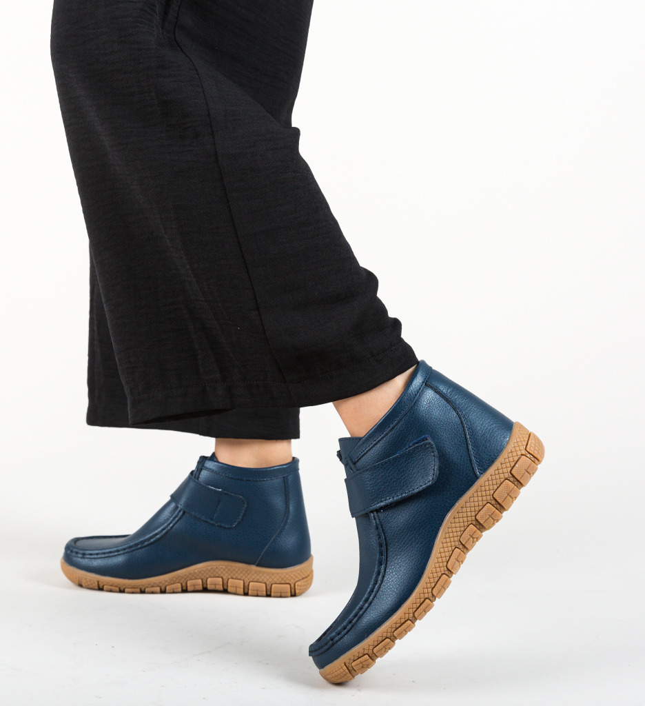 Pantofi casual santana bleumarin