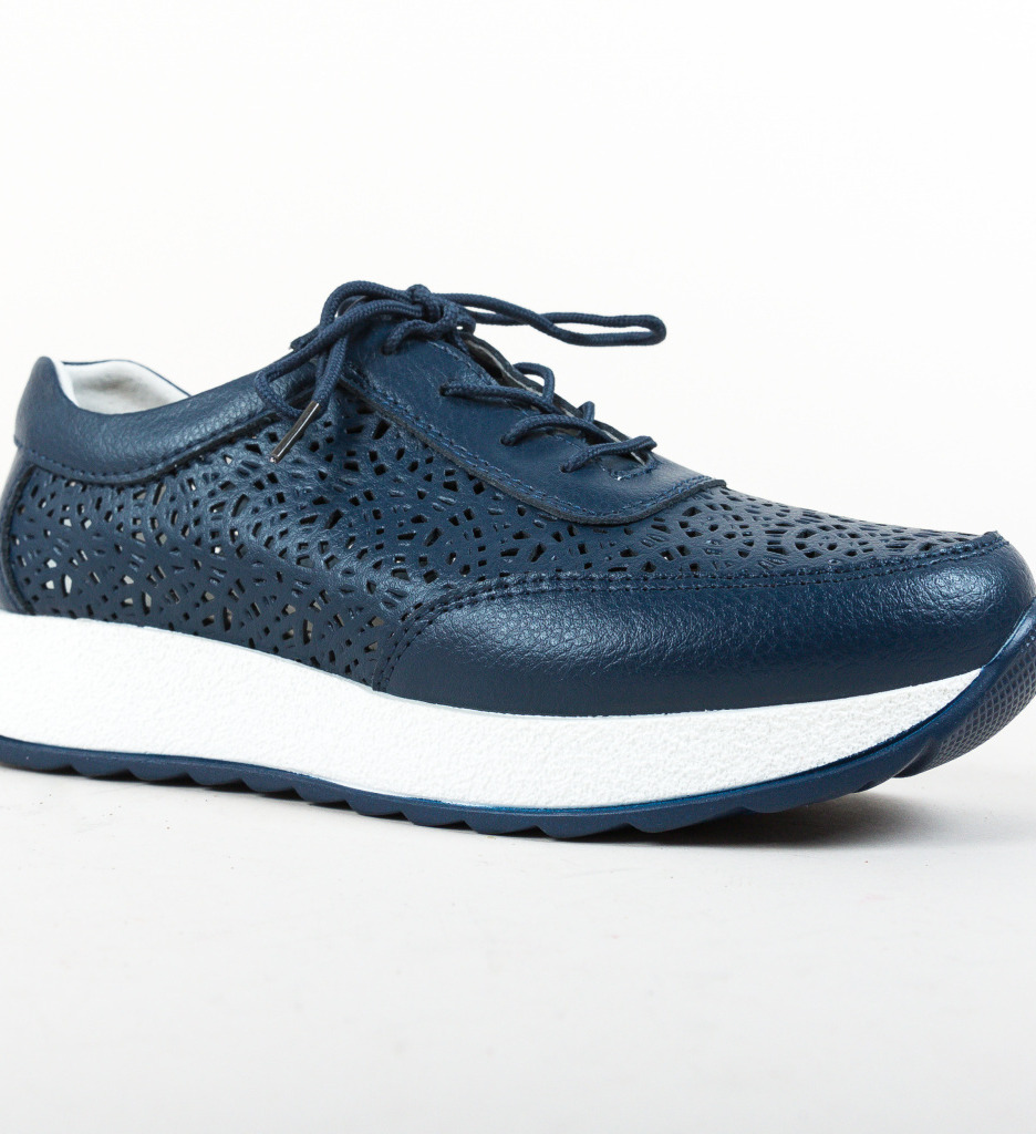 Pantofi olsen bleumarin