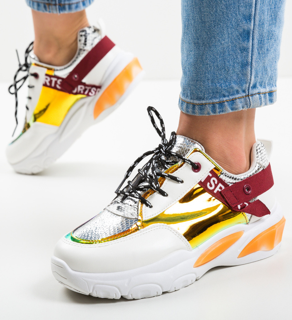 Pantofi Sport Hane Portocalii