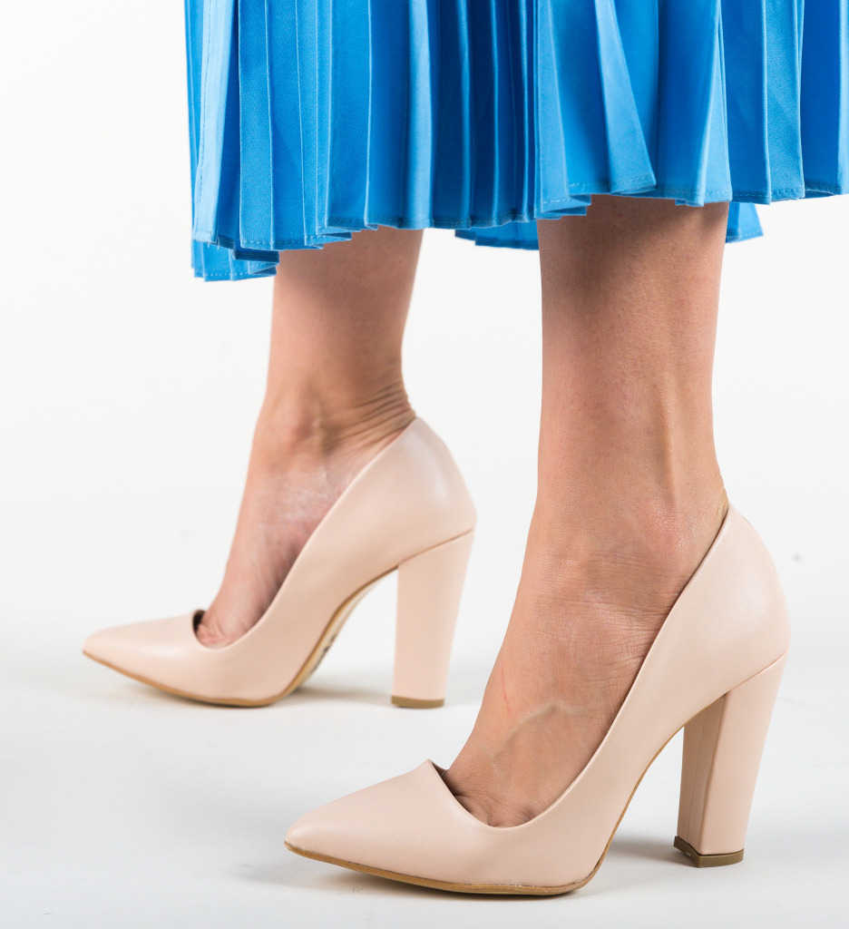 Pantofi sunshine nude