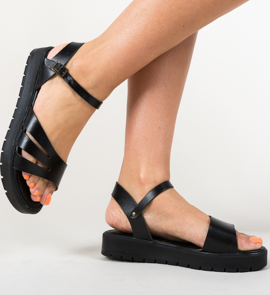 Sandale Afganis Negre
