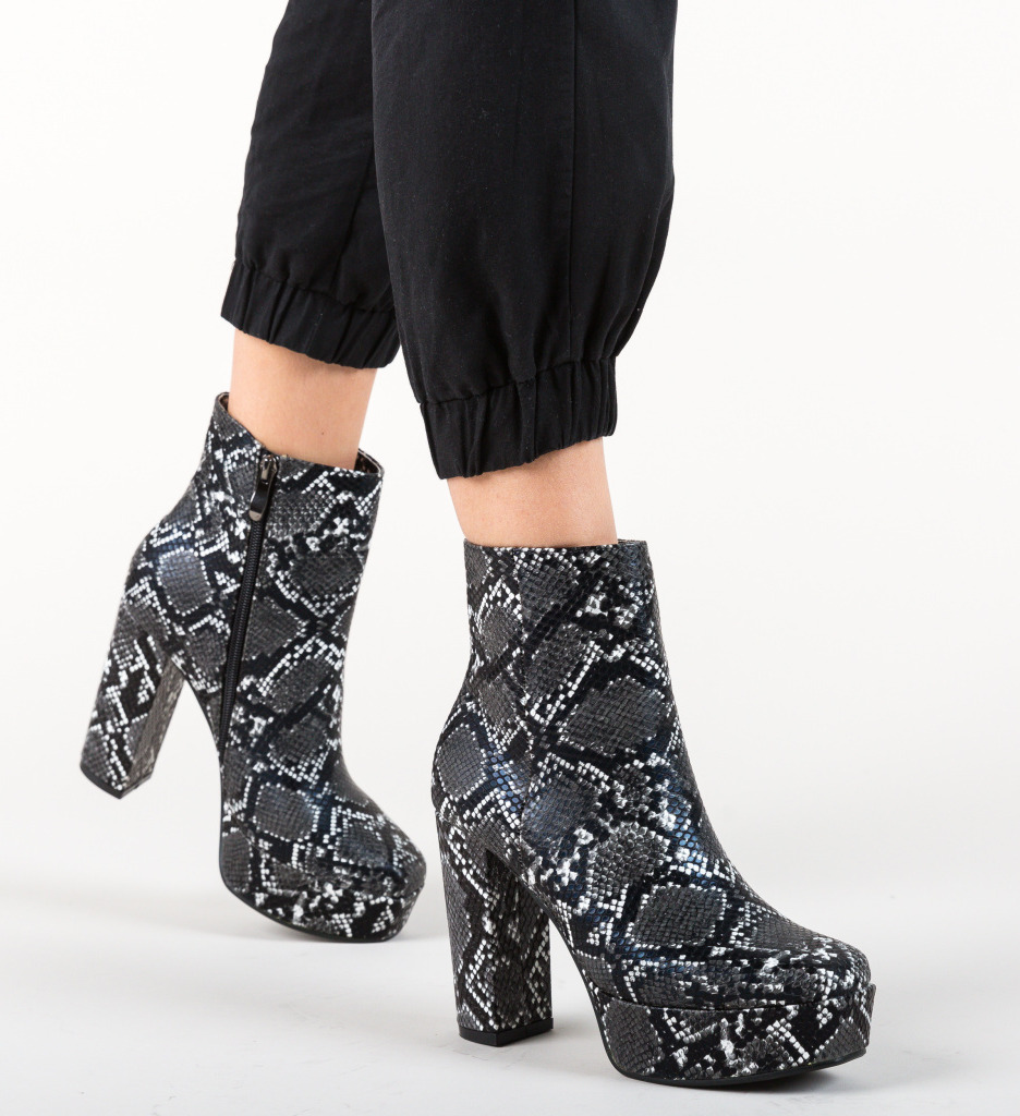 Botine kirsten negre