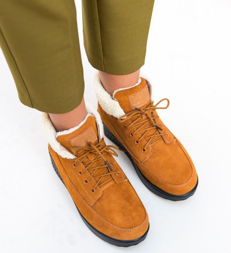 Pantofi Casual Blind Camel
