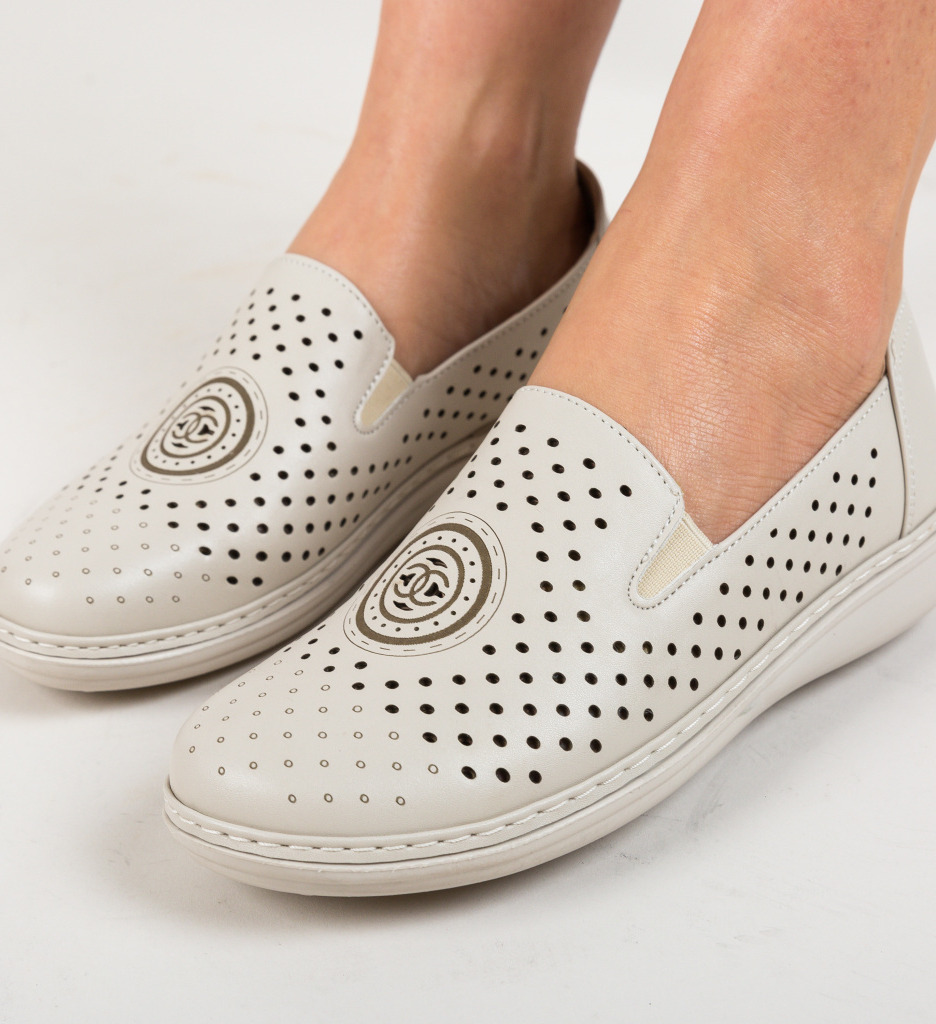 Pantofi Casual Bludika Bej