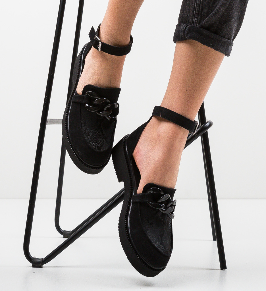Pantofi Casual Dimic Negri 2