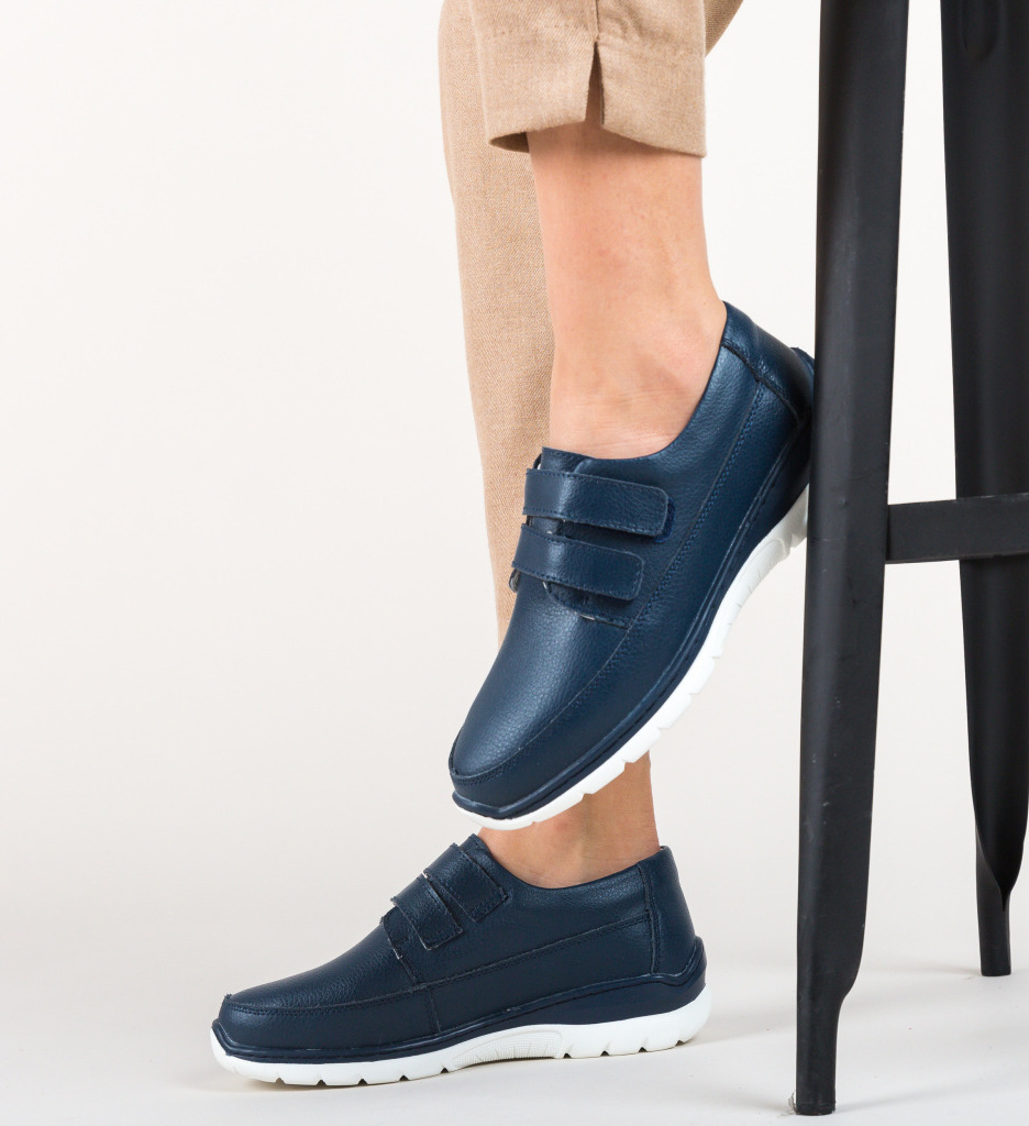 Pantofi casual grant bleumarin