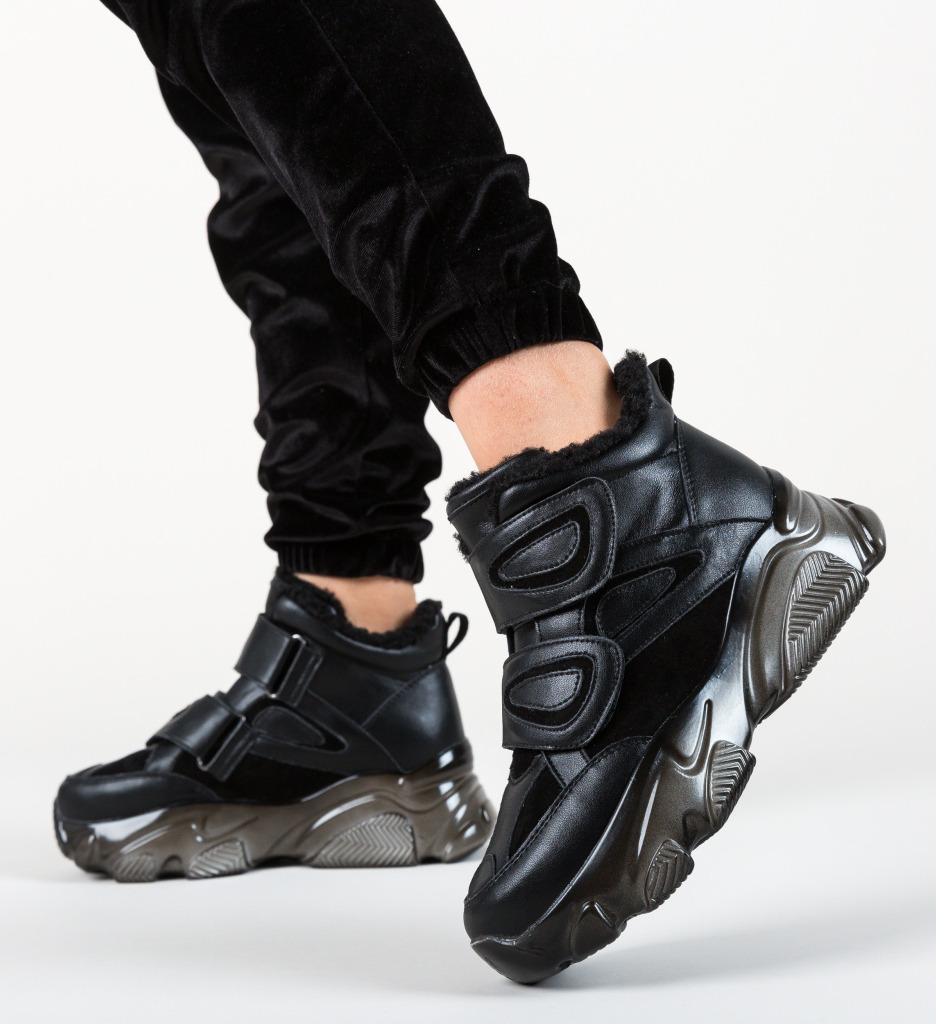 Pantofi Sport Enoch Negre 2