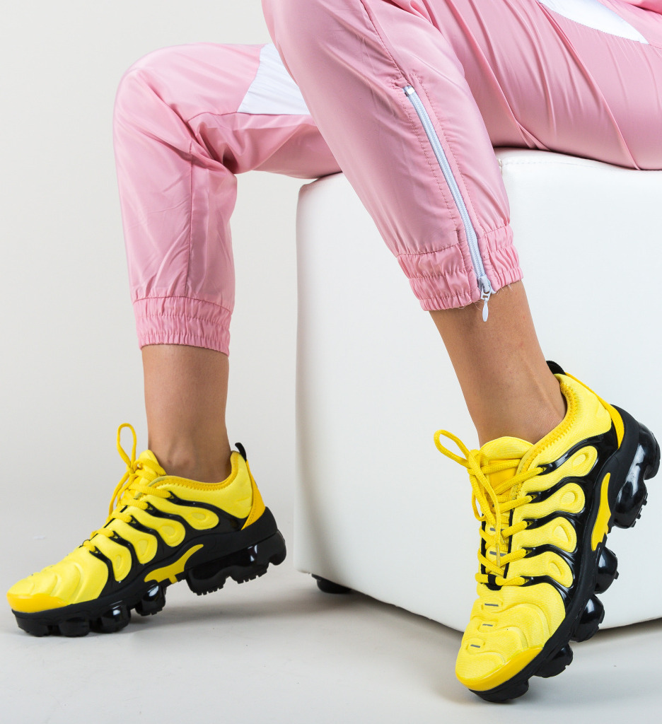 Pantofi sport neve galbeni