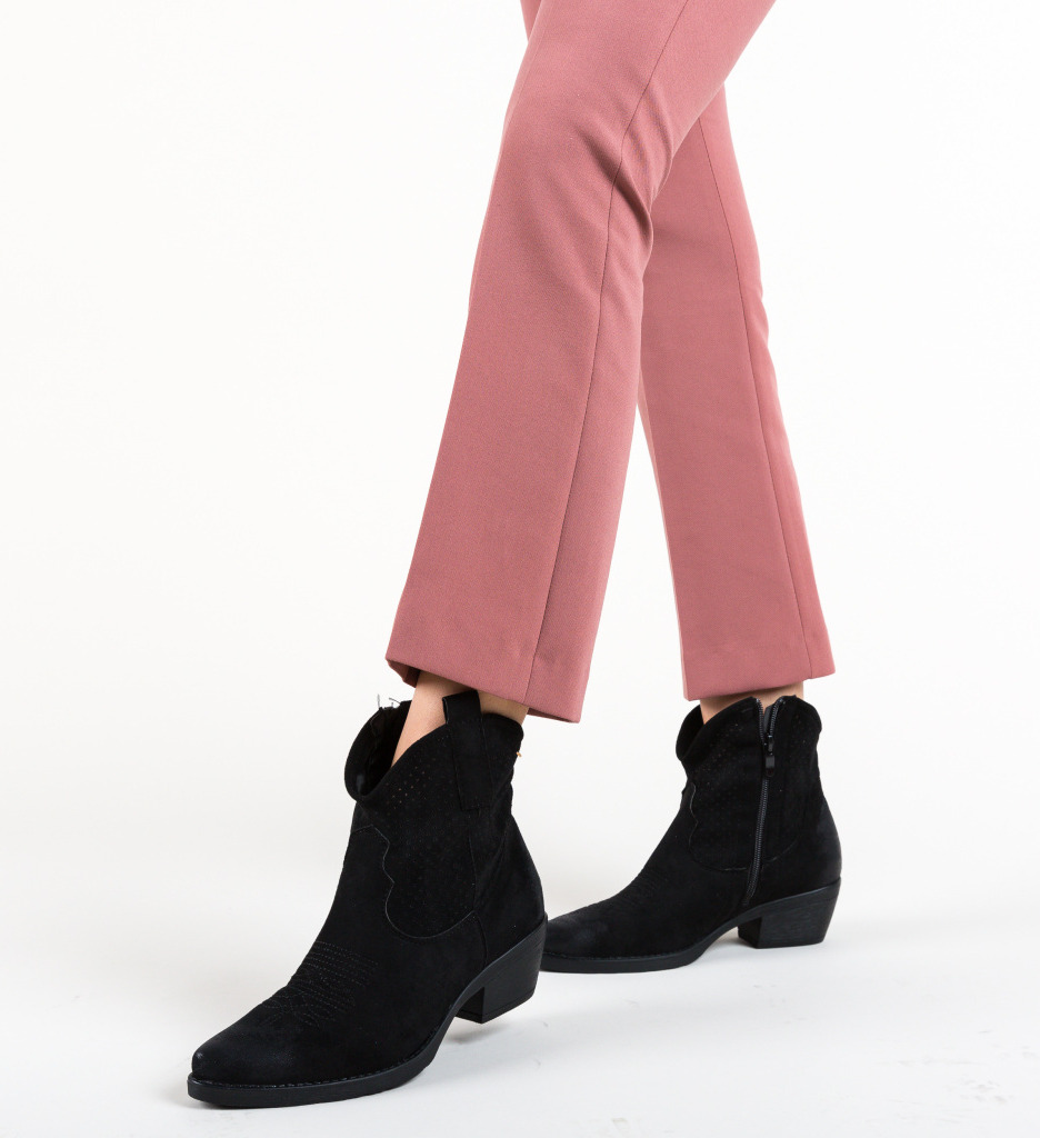 Botine josie negre