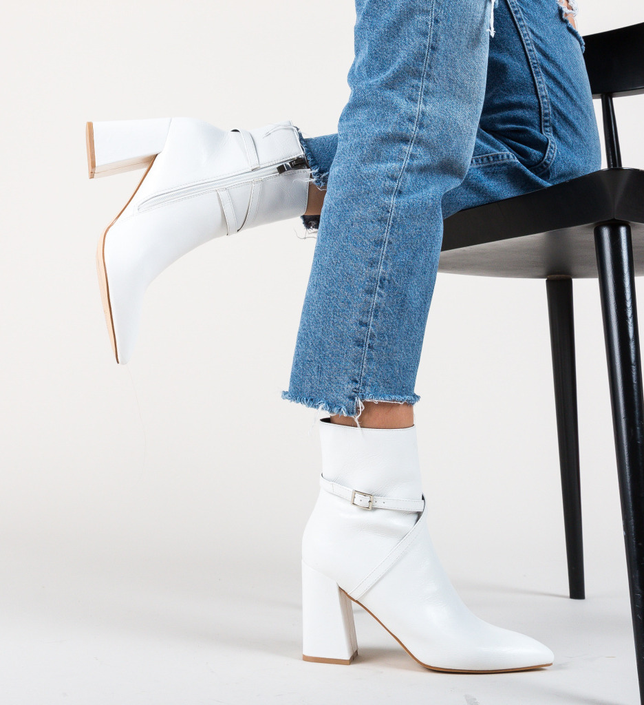 Botine milan albe