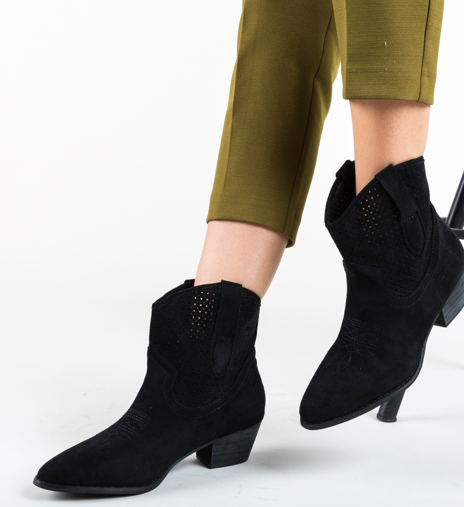 Botine nicholls negre