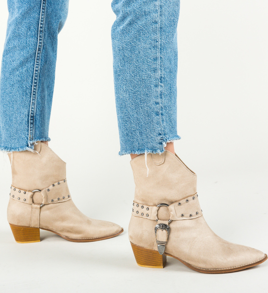 Botine ocata bej