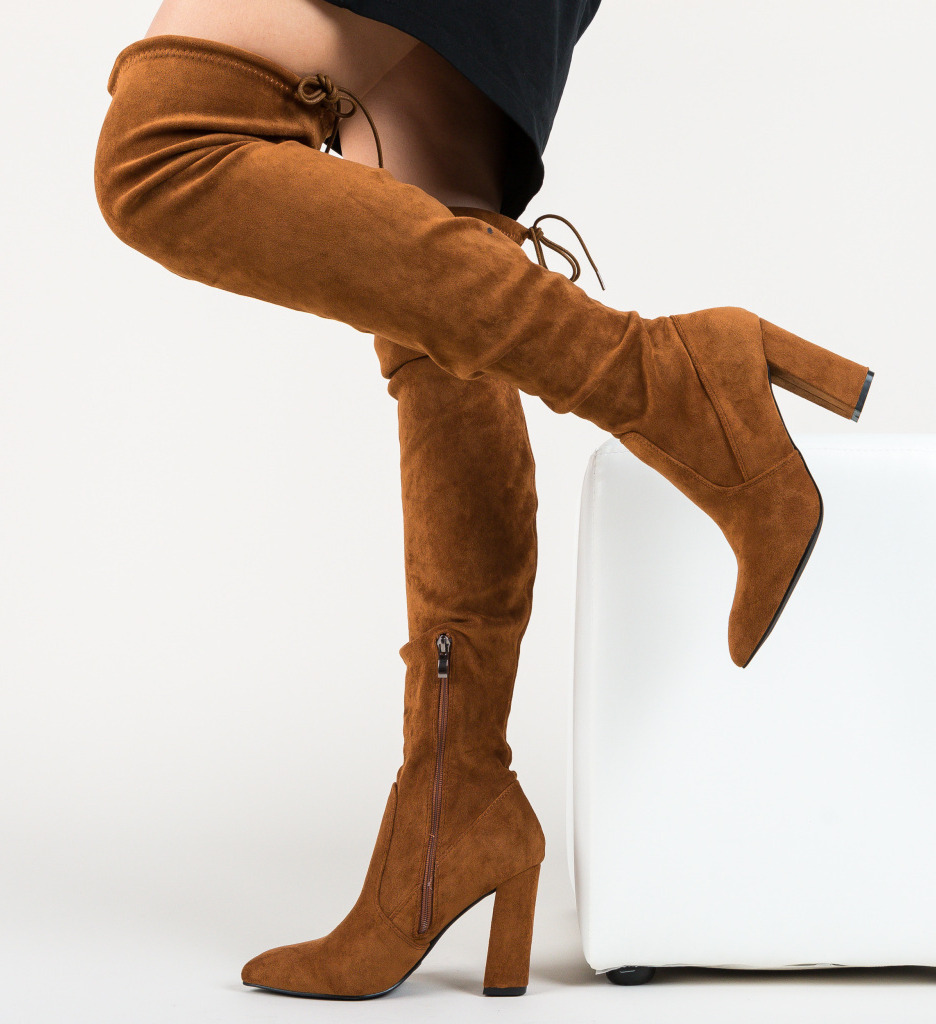 Cizme vister camel