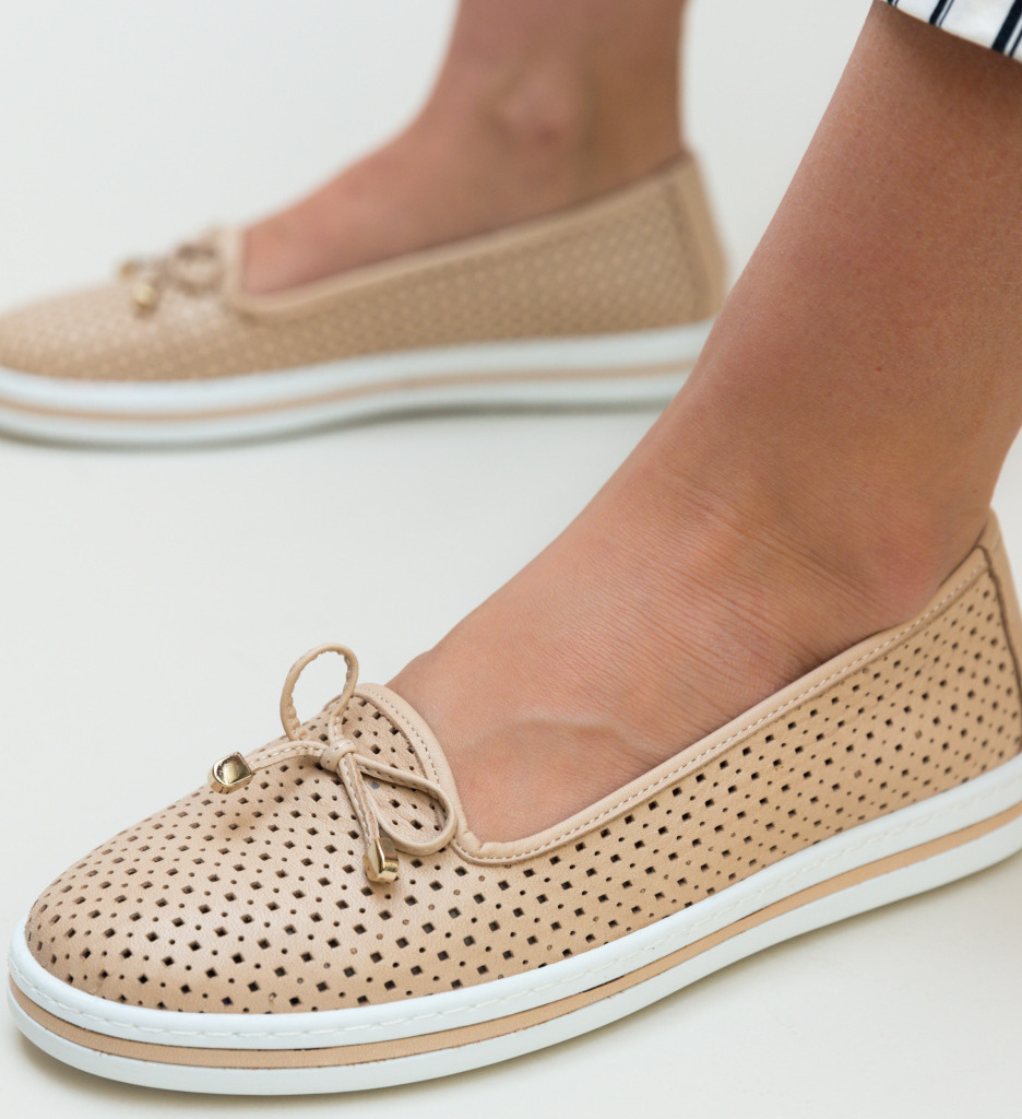 Espadrile casual valeria bej