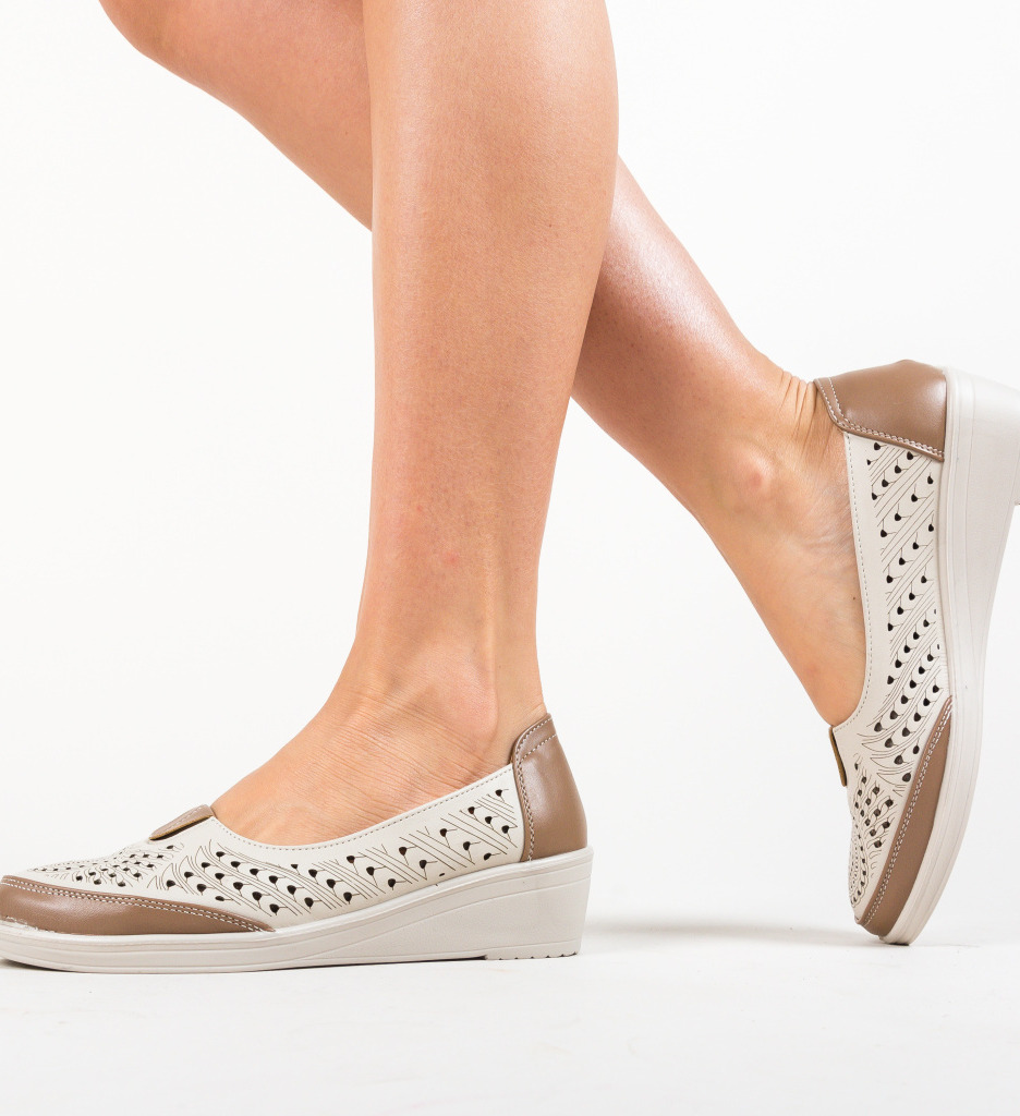 Pantofi casual aldron bej