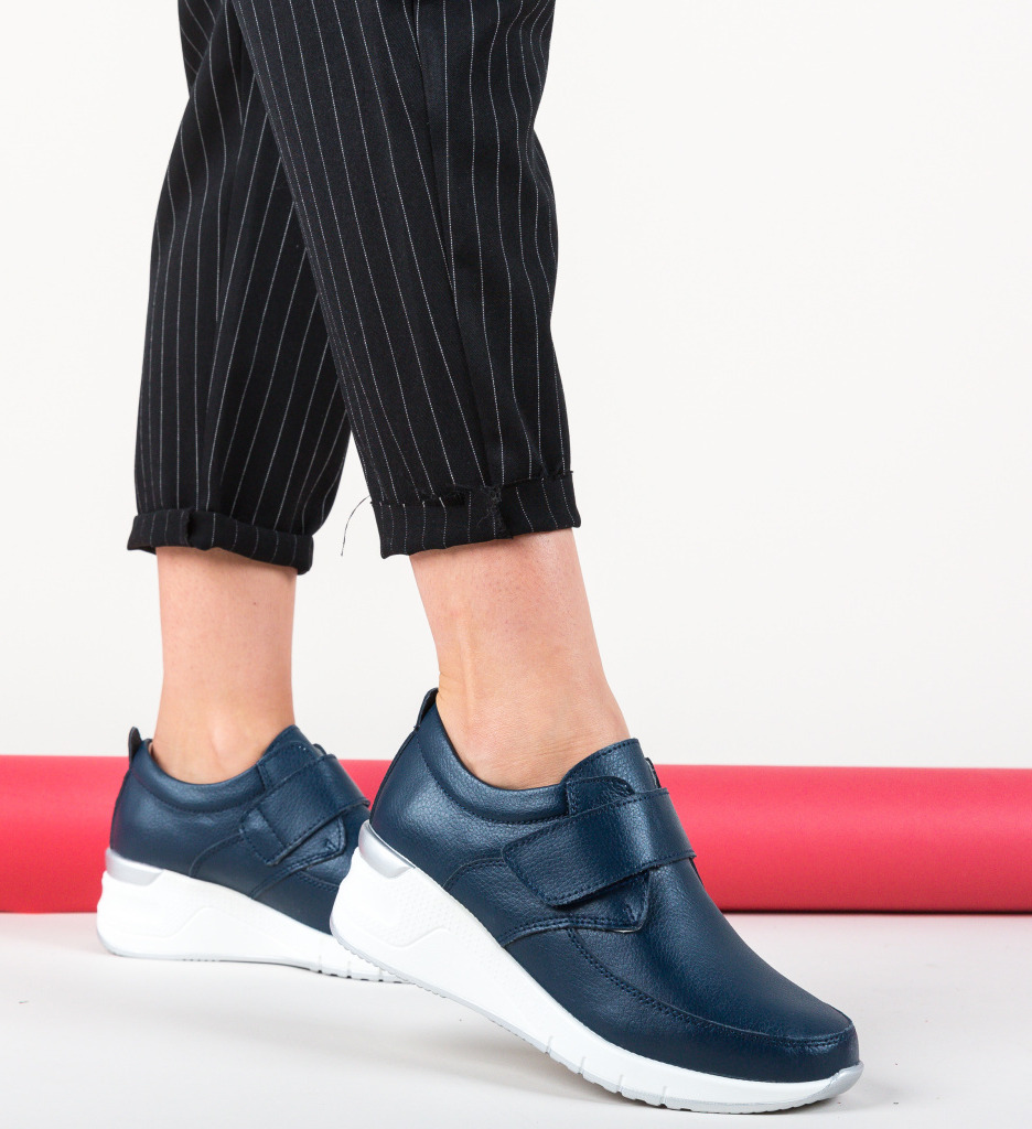 Pantofi casual avalos bleumarin
