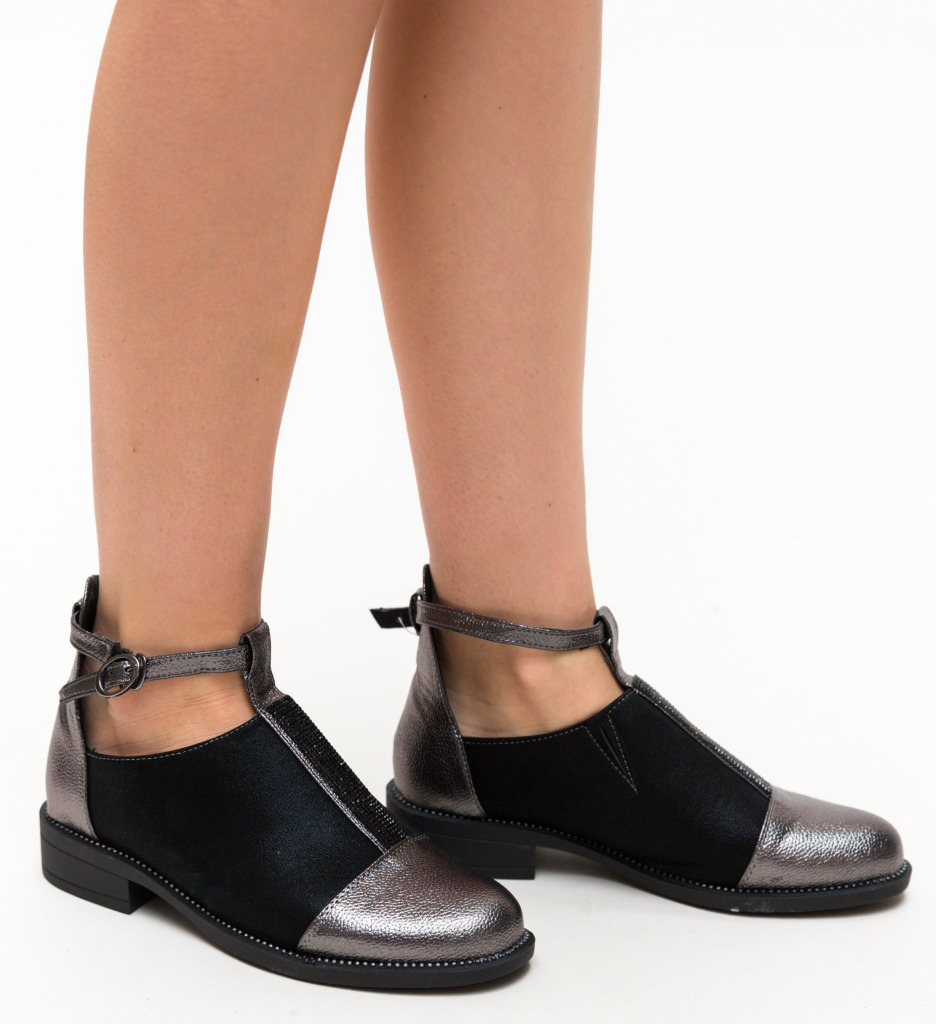 Pantofi casual kawai gri