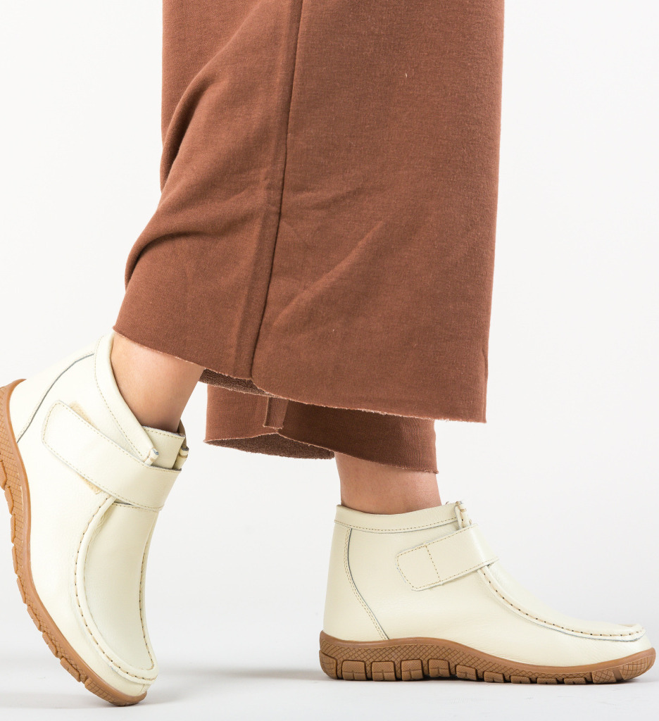 Pantofi casual santana bej
