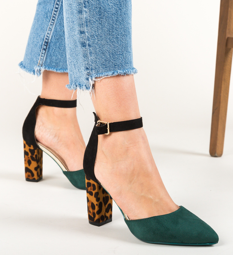 Pantofi kory verzi