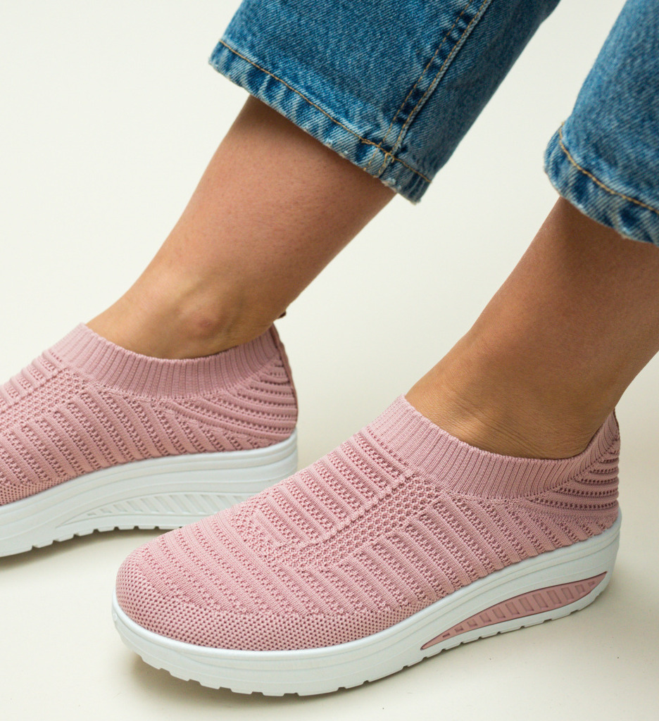 Pantofi sport catrin roz