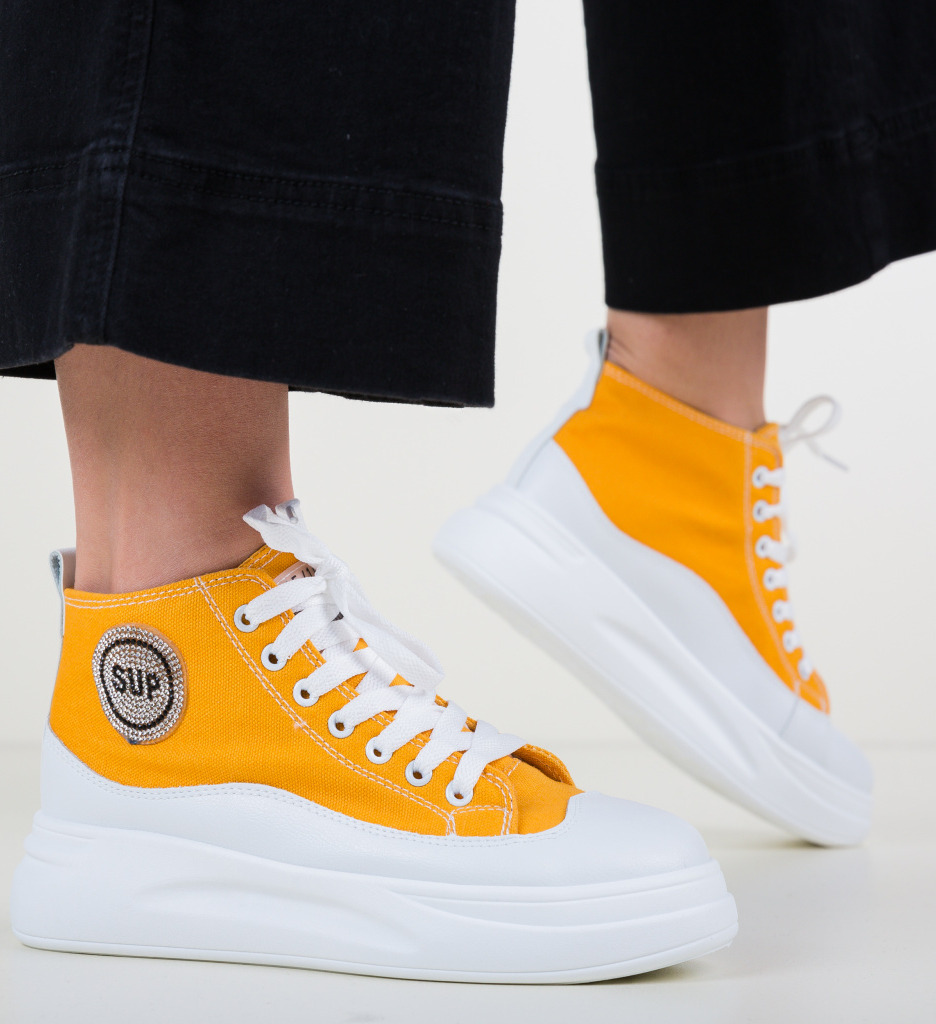 Pantofi Sport Dumpo Galbeni