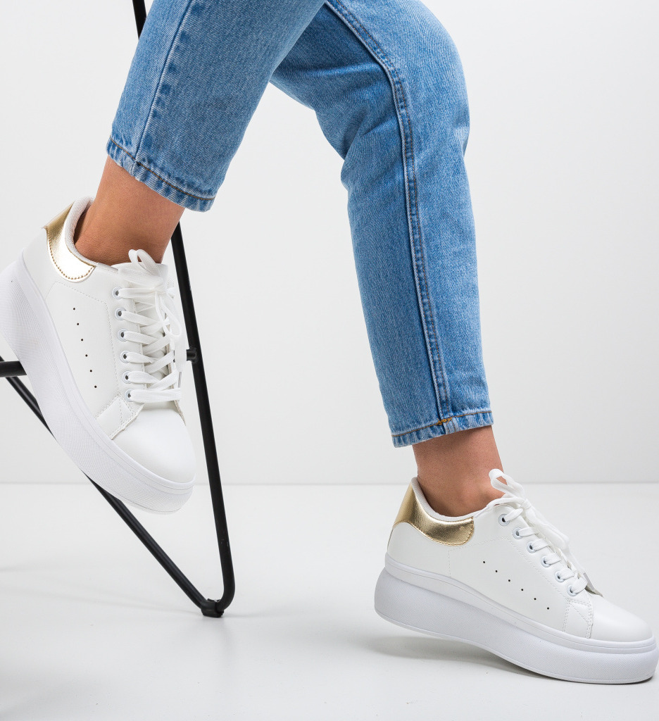 Pantofi Sport Liana Aurii