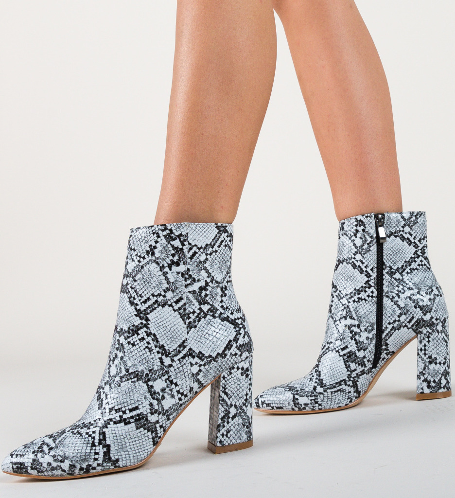 Botine astton albe
