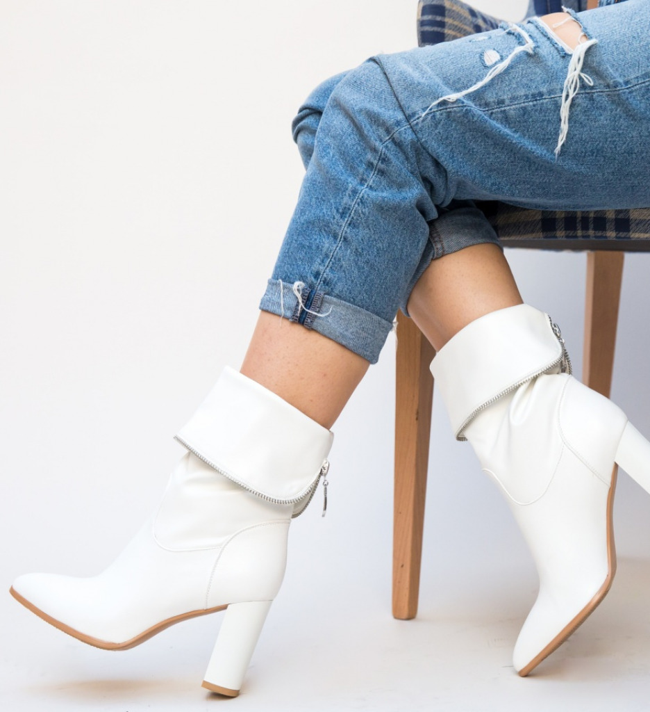 Botine selonia albe