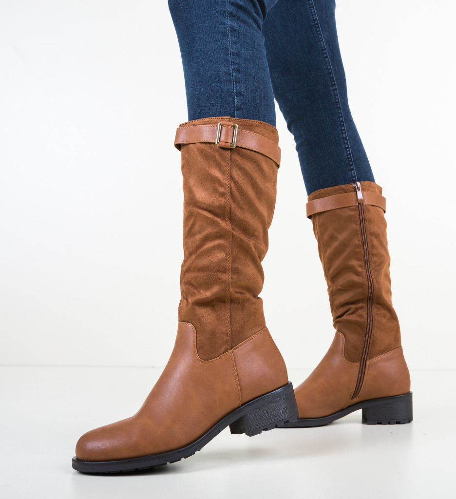 Cizme Freem Camel