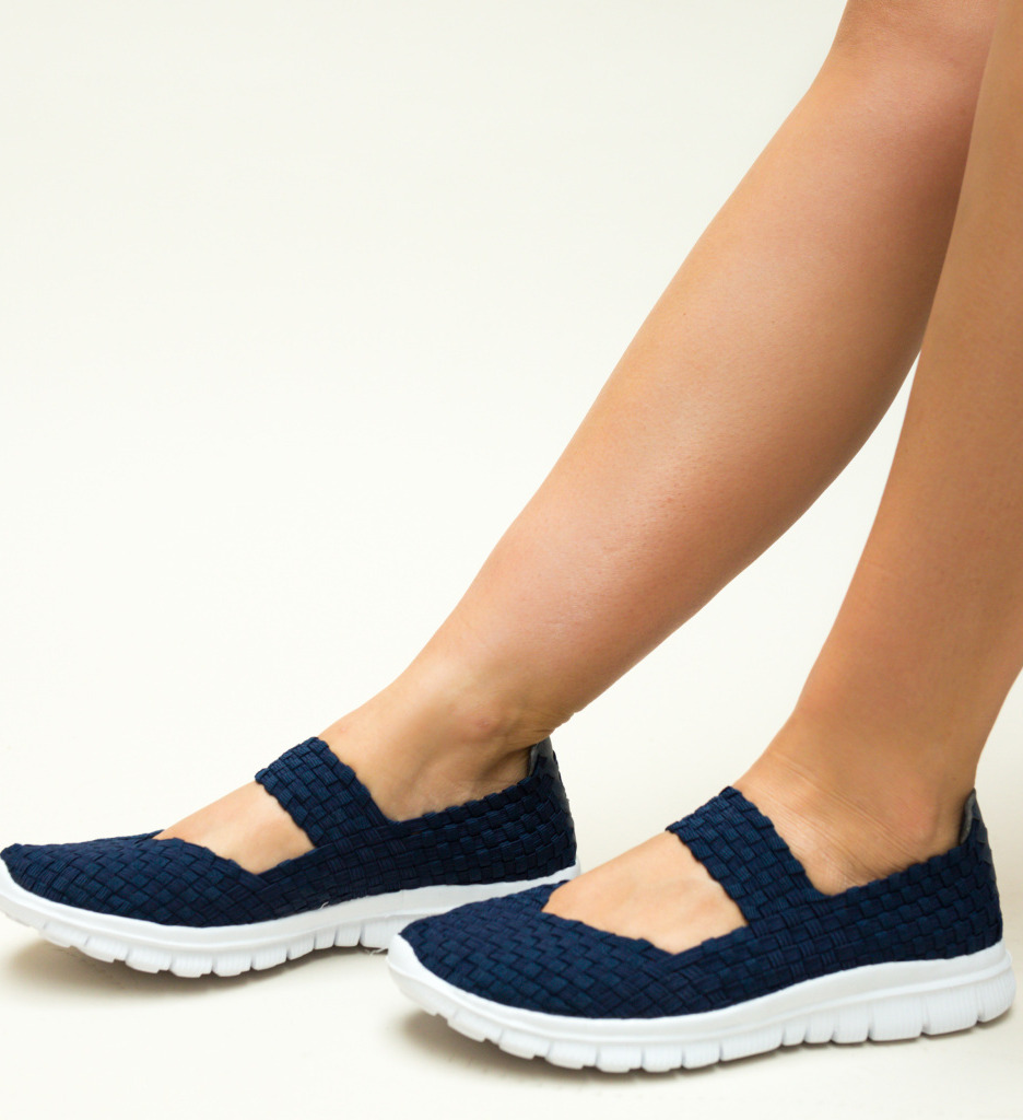 Espadrile conor bleumarin