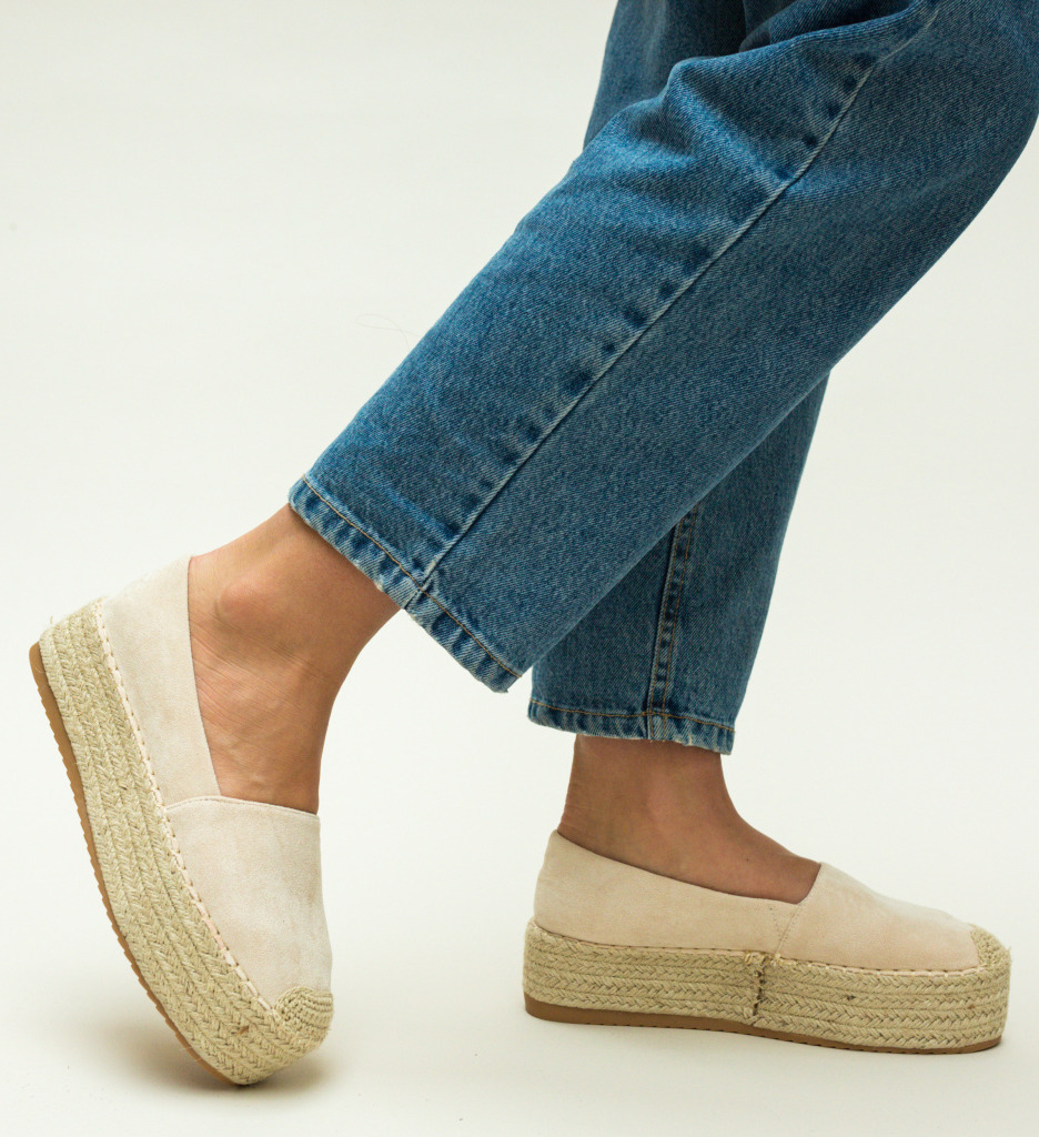 Espadrile salinas bej